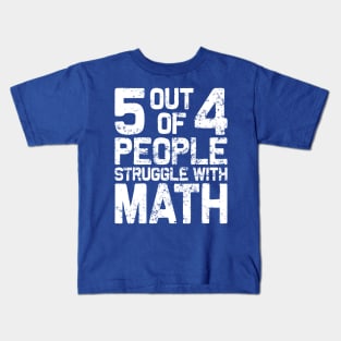 Best Math Teacher Art Men Women Math Joke Calculus Geometry Kids T-Shirt